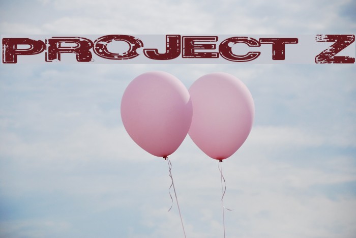 Project Z Font examples