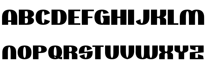 Projectionist Font LOWERCASE