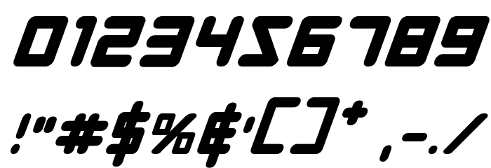 Prokofiev Bold Italic Font OTHER CHARS