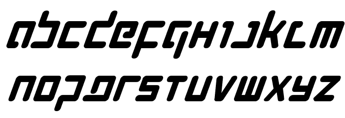 Prokofiev Bold Italic Font LOWERCASE