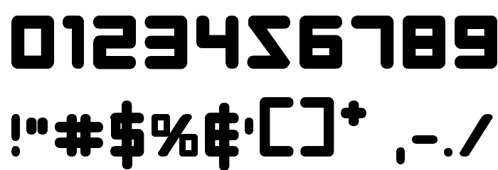 Prokofiev Bold Font OTHER CHARS