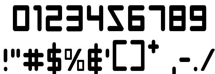 Prokofiev Condensed Font OTHER CHARS