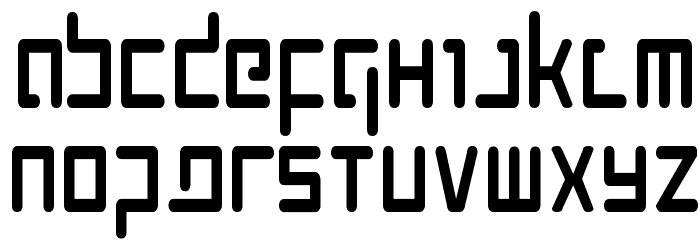 Prokofiev Condensed Font LOWERCASE
