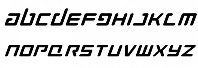 Prokofiev Expanded Italic Schriftart Groß
