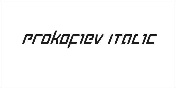 Prokofiev Italic Logo
