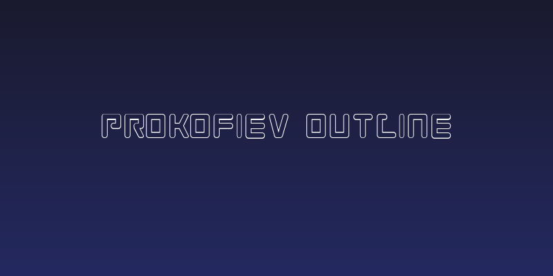Prokofiev Outline Social Header