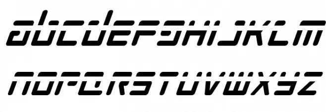 Prokofiev Phaser Italic Fuentes MAYÚSCULAS