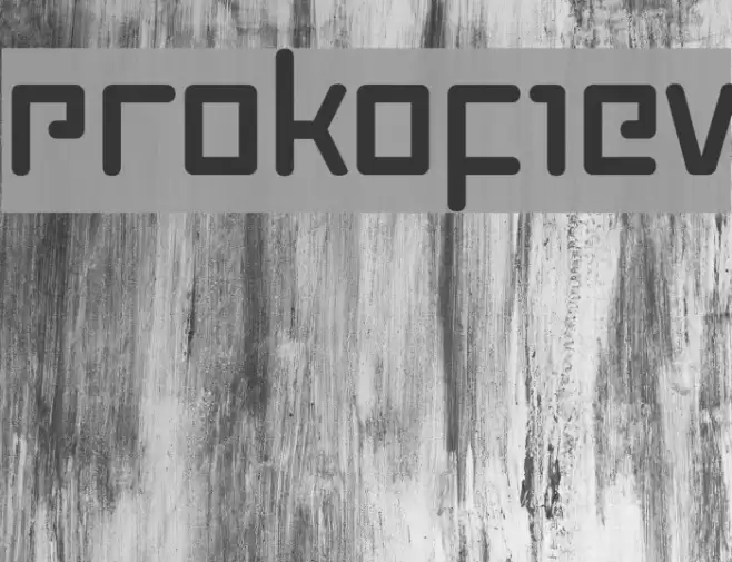 Prokofiev خط examples