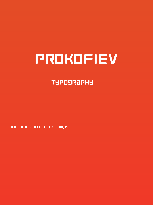 Prokofiev Poster