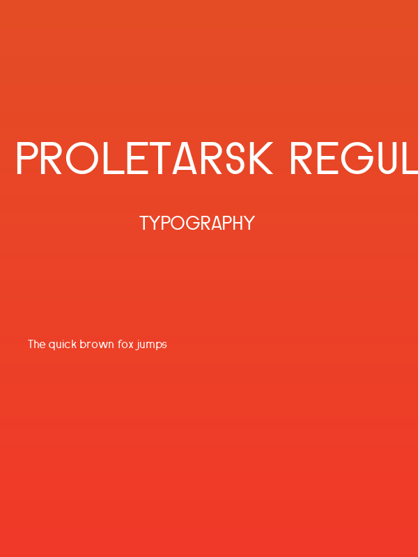 Proletarsk Regular Poster