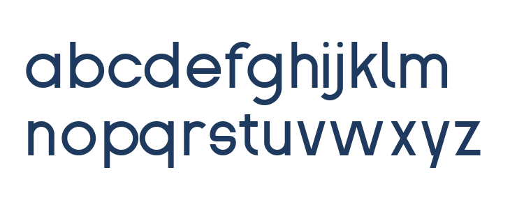 Proletarsk Regular Lowercase