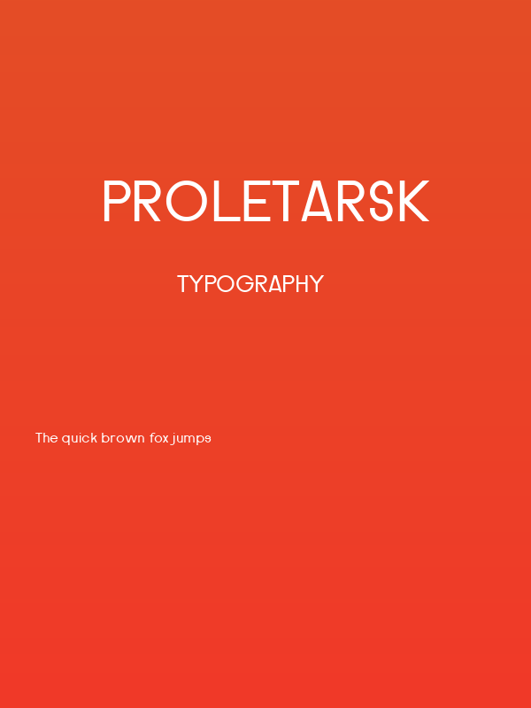 Proletarsk Poster