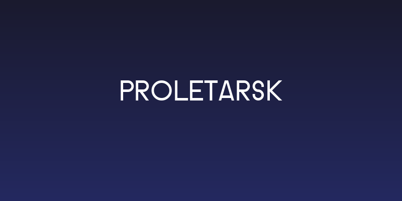 Proletarsk Social Header
