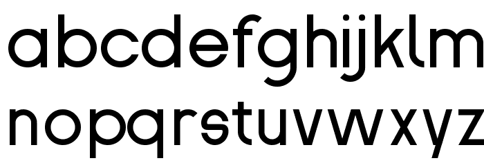 Proletarsk Font LOWERCASE