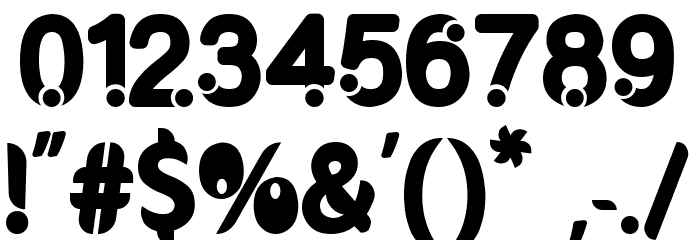Proline Font OTHER CHARS