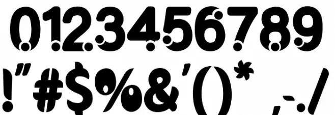 Proline Font OTHER CHARS