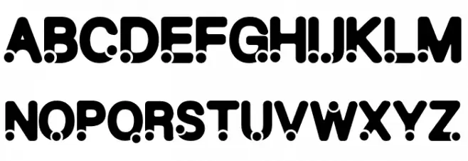 Proline フォント 大文字