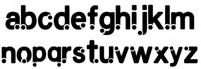 Proline Font Litere mici