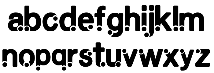 Proline Font LOWERCASE