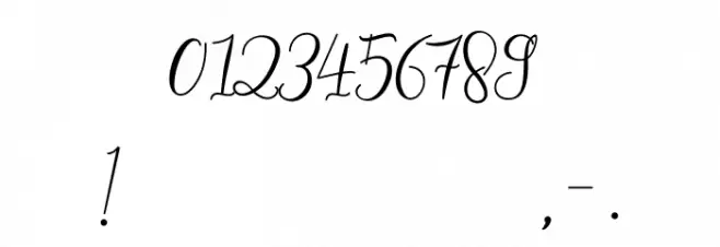 PrologueScriptLite-Regular Font OTHER CHARS