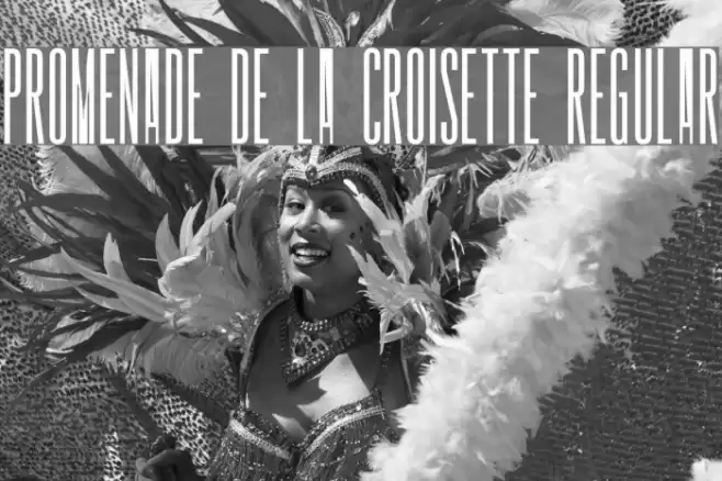 Promenade de la Croisette Regular Шрифта examples