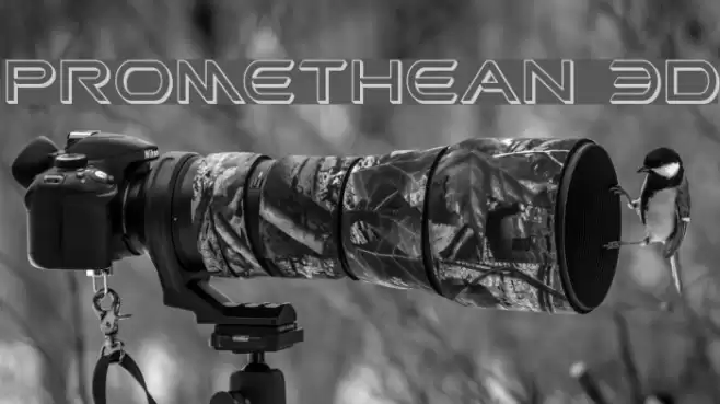 Promethean 3D Font examples