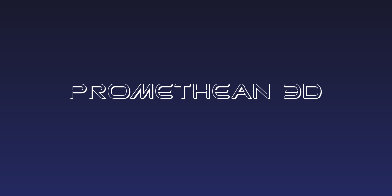 Promethean 3D Social Header