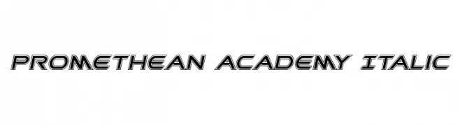 Promethean Academy Italic  Frei Schriftart Herunterladen