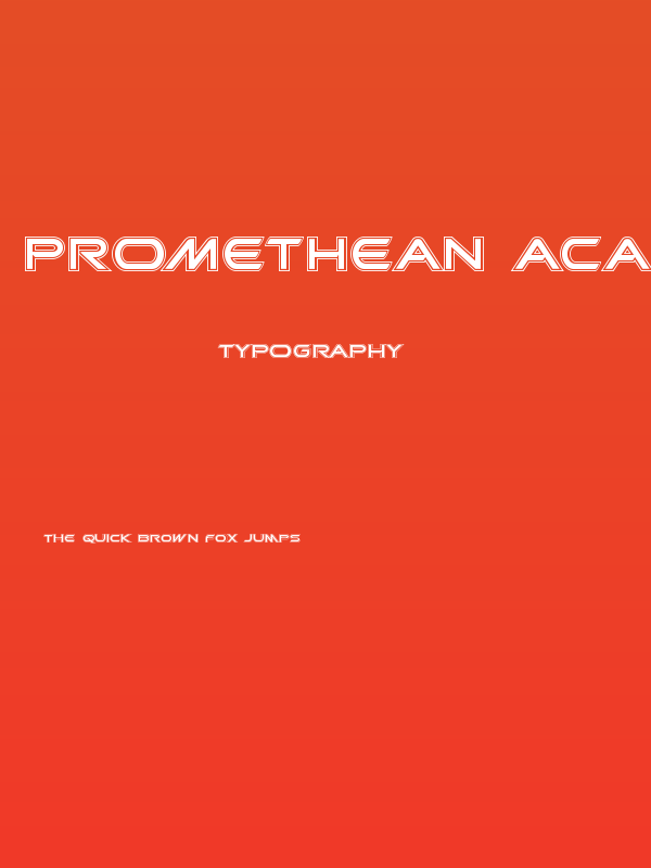 Promethean Academy Poster