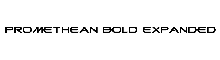 Promethean Bold Expanded  नि: शुल्क फ़ॉन्ट्स डाउनलोड