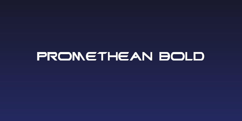 Promethean Bold Social Header