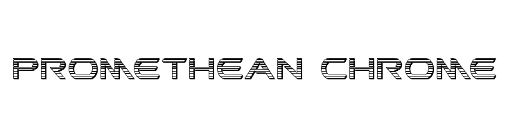 Promethean Chrome  لخطوط تنزيل