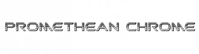 Promethean Chrome  font caratteri gratis
