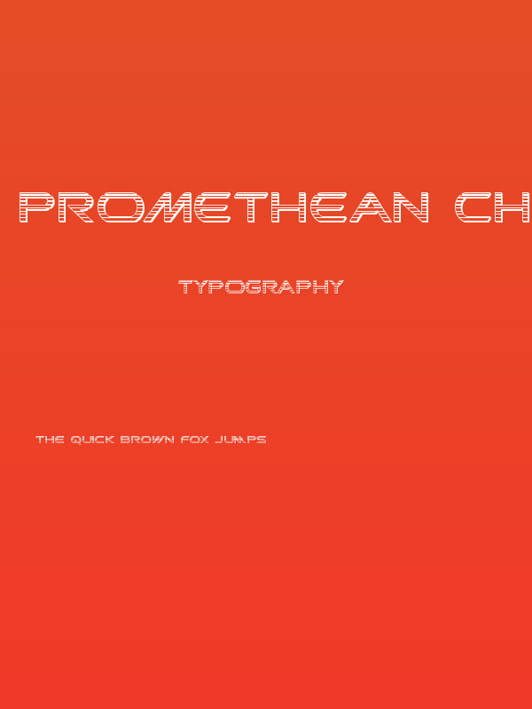Promethean Chrome Poster