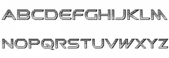 Promethean Chrome फ़ॉन्ट लोअरकेस