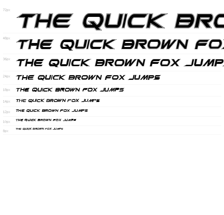 Promethean College Italic Waterfall