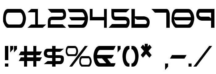 Promethean Condensed Font OTHER CHARS