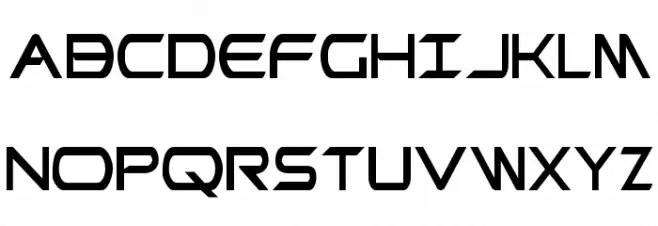 Promethean Condensed خط أحرف كبيرة