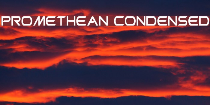 Promethean Condensed Font examples