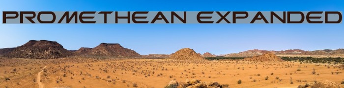Promethean Expanded Font examples