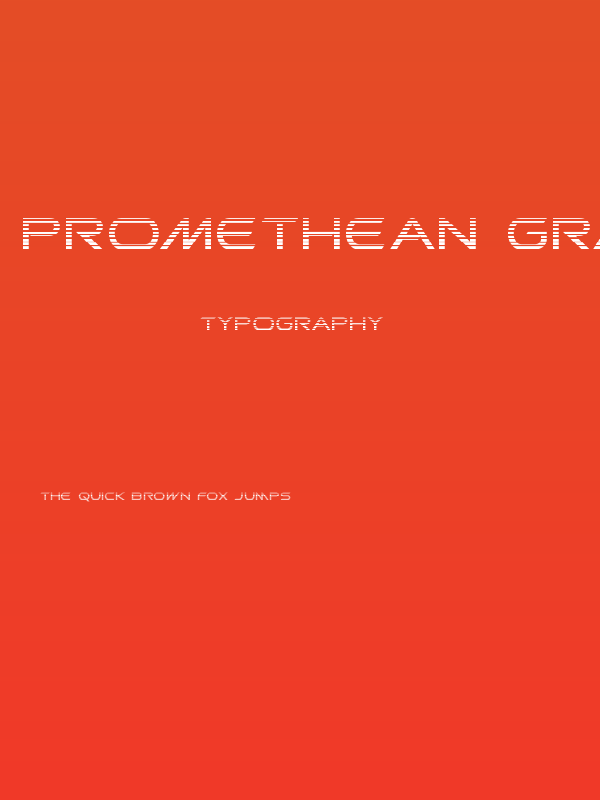 Promethean Gradient Poster