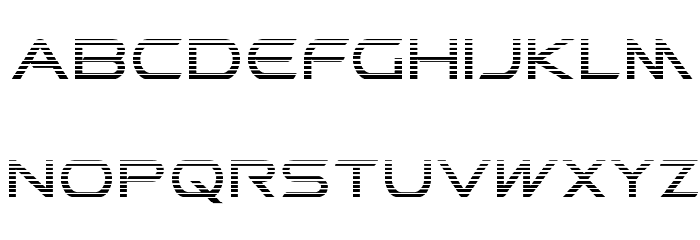 Promethean Gradient Font LOWERCASE