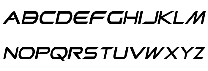 Promethean Italic Font LOWERCASE