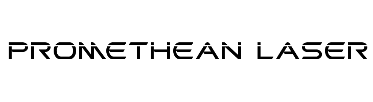 Promethean Laser Font