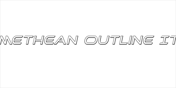 Promethean Outline Italic Logo