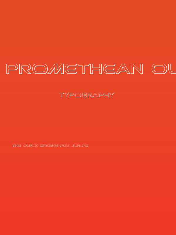 Promethean Outline Poster