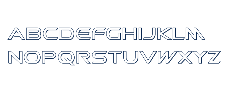 Promethean Outline Lowercase
