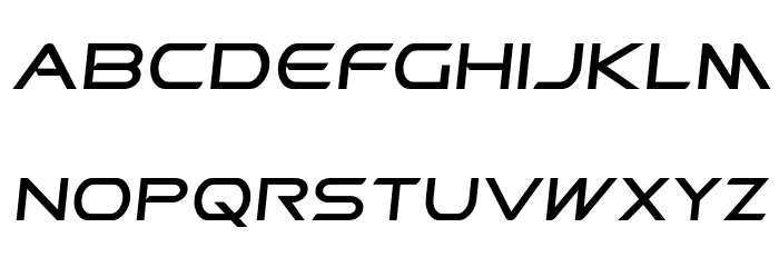 Promethean Semi-Italic Font LOWERCASE