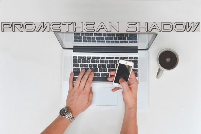 Promethean Shadow Font examples