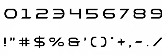 Promethean Title Font OTHER CHARS